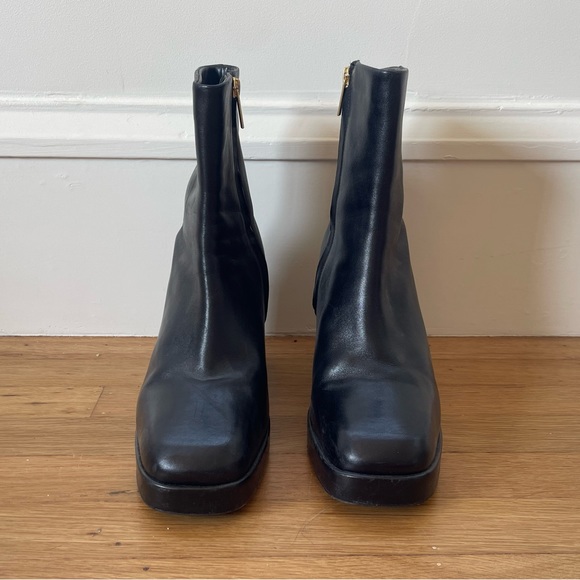 Seychelles Sweet Lady Platform Ankle Boots – Black, Size 9.5 - Picture 2 of 9